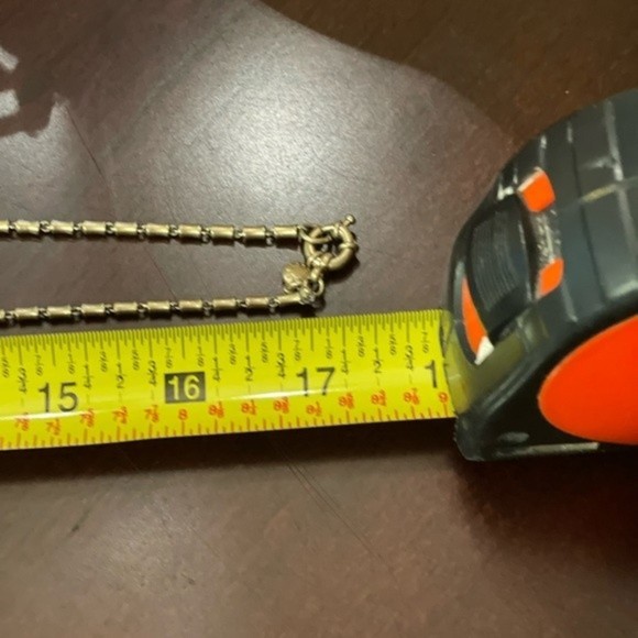 VTG J. Crew Long Bead Necklace Gold Tone Yellow Beads # 239 - Picture 5 of 8